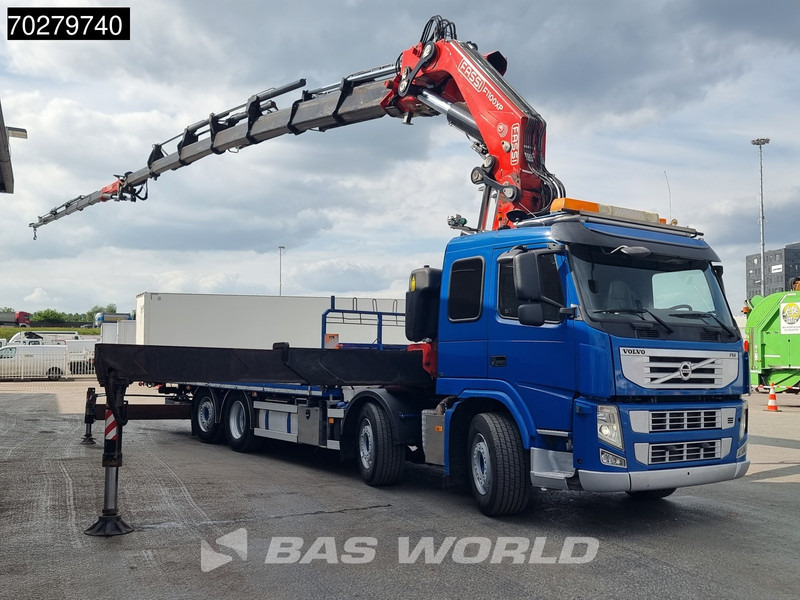 Volvo FM 450 8X2 FASSI 100 Ton/Meter 7 + 6 Jib Lift+Stuuras Euro 5 - Tovornjak s kesonom, Tovornjak z dvigalom: slika 3 Volvo FM 450 8X2 FASSI 100 Ton/Meter 7 + 6 Jib Lift+Stuuras Euro 5 - Tovornjak s kesonom, Tovornjak z dvigalom: slika 3