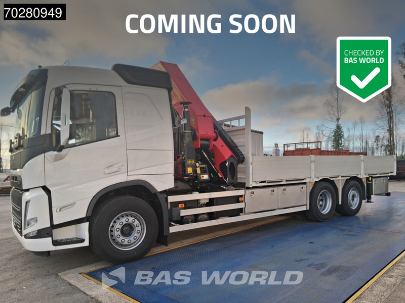 Volvo FM 500 6X2 NEW! Palfinger PK41002 EH-E Kran Crane Lift-steering Axle Euro 6 - Tovornjak s kesonom, Tovornjak z dvigalom: slika 1 Volvo FM 500 6X2 NEW! Palfinger PK41002 EH-E Kran Crane Lift-steering Axle Euro 6 - Tovornjak s kesonom, Tovornjak z dvigalom: slika 1