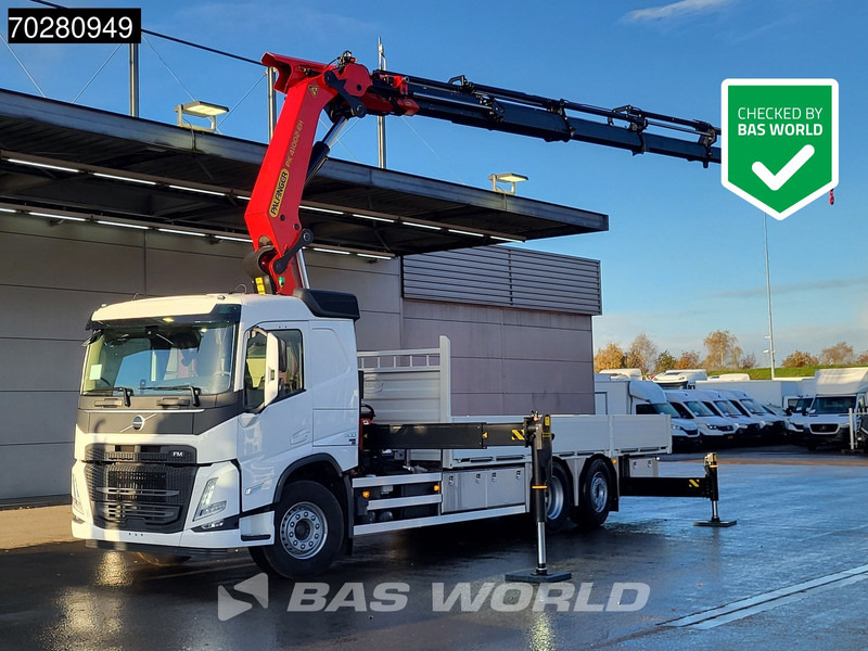 Volvo FM 500 6X2 NEW! Palfinger PK41002 EH-E Kran Crane Lift-steering Axle Euro 6 - Tovornjak s kesonom, Tovornjak z dvigalom: slika 1 Volvo FM 500 6X2 NEW! Palfinger PK41002 EH-E Kran Crane Lift-steering Axle Euro 6 - Tovornjak s kesonom, Tovornjak z dvigalom: slika 1
