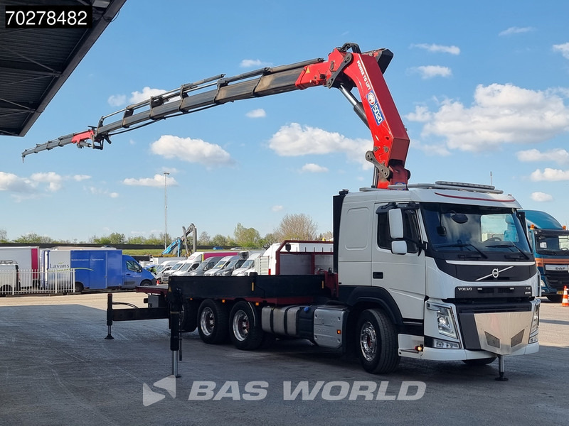Volvo FM 500 8X4 HMF5020 K6 + Fly Jib Lift+Lenkachse Crane Kran Euro 6 - Tovornjak s kesonom, Tovornjak z dvigalom: slika 3 Volvo FM 500 8X4 HMF5020 K6 + Fly Jib Lift+Lenkachse Crane Kran Euro 6 - Tovornjak s kesonom, Tovornjak z dvigalom: slika 3