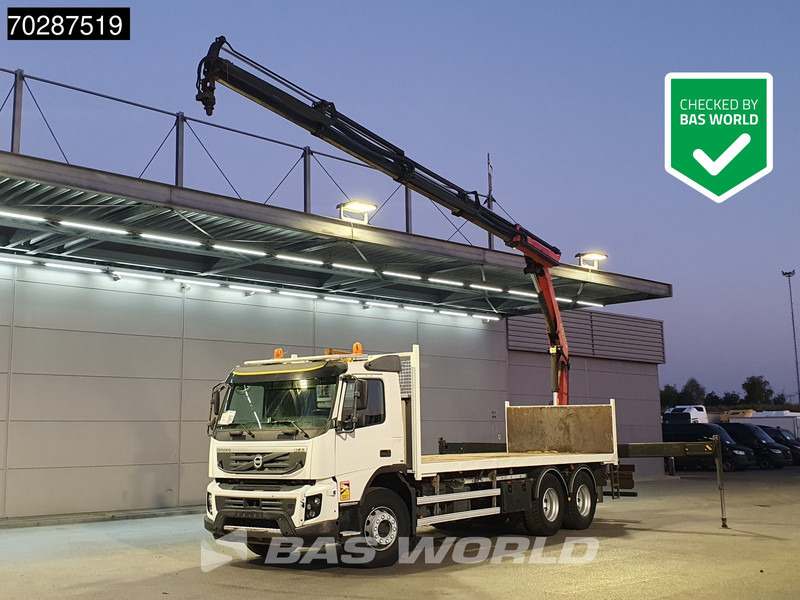 Volvo FMX 370 6X4 Palfinger PK18002 EH Crane Kran Automatic Euro 5 - Tovornjak s kesonom, Tovornjak z dvigalom: slika 1 Volvo FMX 370 6X4 Palfinger PK18002 EH Crane Kran Automatic Euro 5 - Tovornjak s kesonom, Tovornjak z dvigalom: slika 1