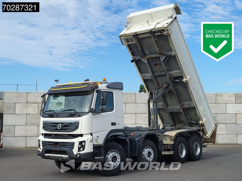 Volvo FMX 410 8X4 13m3 Marrel Tipper SteelSuspension 2-Side Kipper BigAxle Euro 5 - Tovornjak prekucnik: slika 1 Volvo FMX 410 8X4 13m3 Marrel Tipper SteelSuspension 2-Side Kipper BigAxle Euro 5 - Tovornjak prekucnik: slika 1
