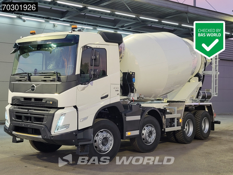 Volvo FMX 430 8X4 NEW! 10m3 Mixer Automatic Big-Axle Euro 6 - Avtomešalec: slika 1 Volvo FMX 430 8X4 NEW! 10m3 Mixer Automatic Big-Axle Euro 6 - Avtomešalec: slika 1
