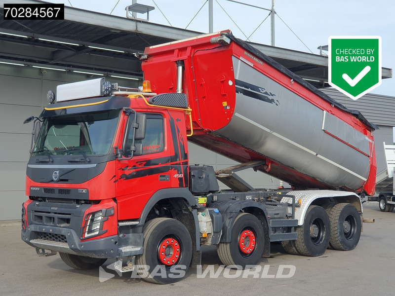 Volvo FMX 450 8X4 17m3 Meiller tipper Steelsuspension Automatic Retarder Big-Axle Euro 6 - Tovornjak prekucnik: slika 1 Volvo FMX 450 8X4 17m3 Meiller tipper Steelsuspension Automatic Retarder Big-Axle Euro 6 - Tovornjak prekucnik: slika 1