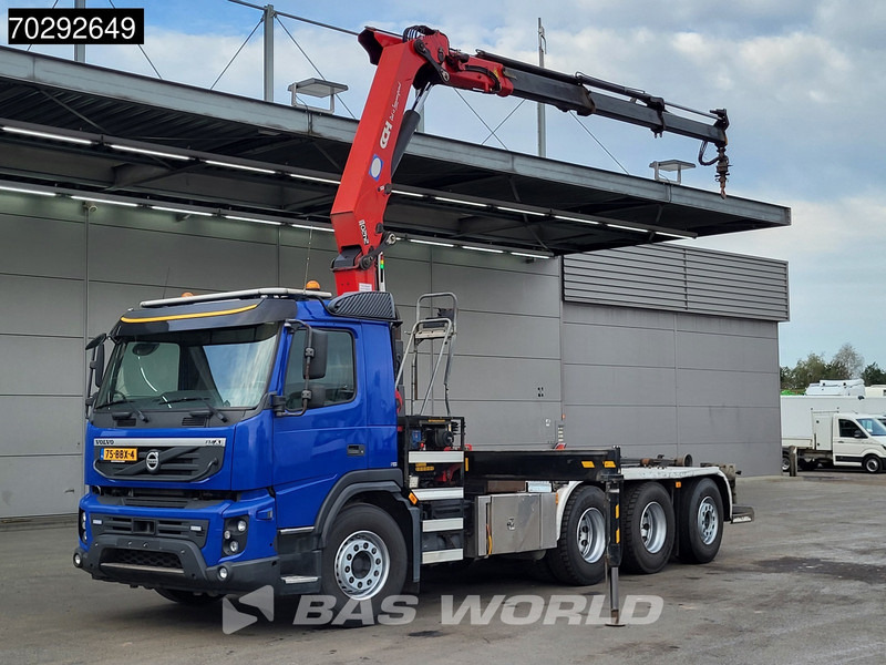 Volvo FMX 460 FMX 8X4 NL-Truck HMF 2420-K3 Kran Crane 26tons Hyva-lift VEB+ Euro 5 - Kotalni prekucni tovornjak, Tovornjak z dvigalom: slika 2 Volvo FMX 460 FMX 8X4 NL-Truck HMF 2420-K3 Kran Crane 26tons Hyva-lift VEB+ Euro 5 - Kotalni prekucni tovornjak, Tovornjak z dvigalom: slika 2