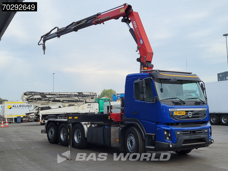 Volvo FMX 460 FMX 8X4 NL-Truck HMF 2420-K3 Kran Crane 26tons Hyva-lift VEB+ Euro 5 - Kotalni prekucni tovornjak, Tovornjak z dvigalom: slika 5 Volvo FMX 460 FMX 8X4 NL-Truck HMF 2420-K3 Kran Crane 26tons Hyva-lift VEB+ Euro 5 - Kotalni prekucni tovornjak, Tovornjak z dvigalom: slika 5