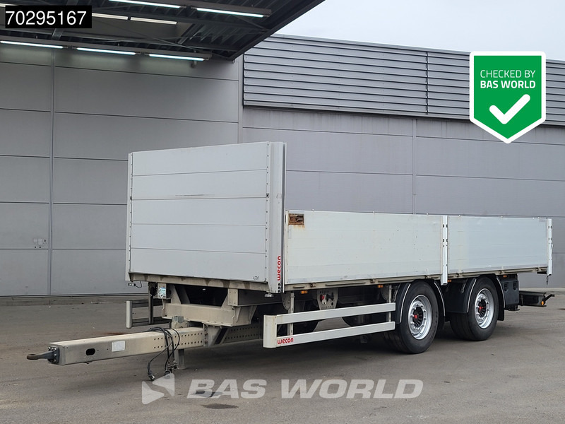 Wecon PC 2 axles Kooi aap Lift-Axle - Plato/ Tovorna prikolica: slika 1 Wecon PC 2 axles Kooi aap Lift-Axle - Plato/ Tovorna prikolica: slika 1