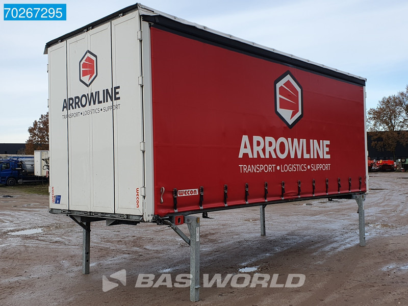 Zamenljivo tovorišče s ponjavo Wecon WPR 715 SG 8X2 Durchladesysteem 20FT / BDF / Wecon: slika 7