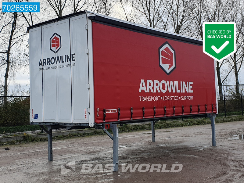 Wecon WPR 715 SG Durchladesysteem BDF container body - Zamenljivo tovorišče s ponjavo: slika 1 Wecon WPR 715 SG Durchladesysteem BDF container body - Zamenljivo tovorišče s ponjavo: slika 1