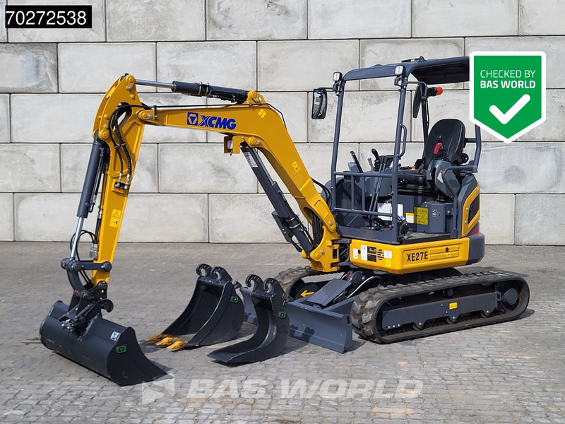 XCMG XE27 E 2 YEARS FACTORY WARRANTY - KUBOTA ENGINE - Mini bager: slika 1 XCMG XE27 E 2 YEARS FACTORY WARRANTY - KUBOTA ENGINE - Mini bager: slika 1