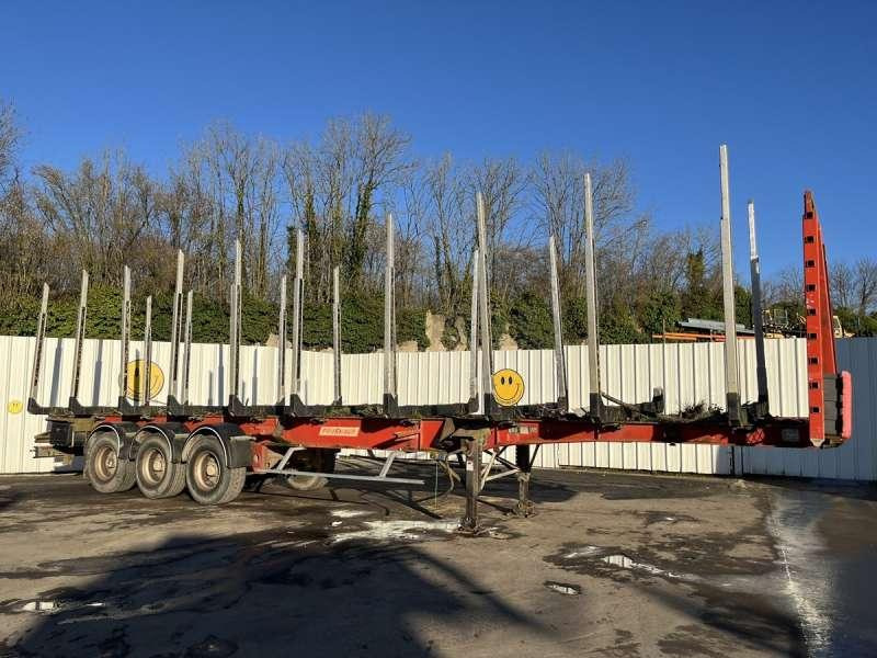 Fruehauf GRUMIERE 3 ESSIEUX - Polprikolica za prevoz lesa: slika 1 Fruehauf GRUMIERE 3 ESSIEUX - Polprikolica za prevoz lesa: slika 1