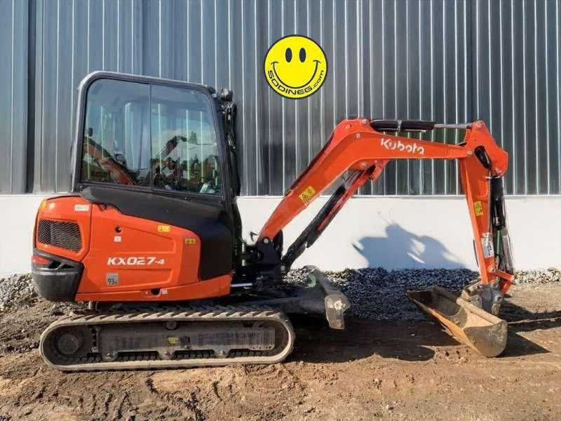 Kubota KX027-4 - Mini bager: slika 1 Kubota KX027-4 - Mini bager: slika 1