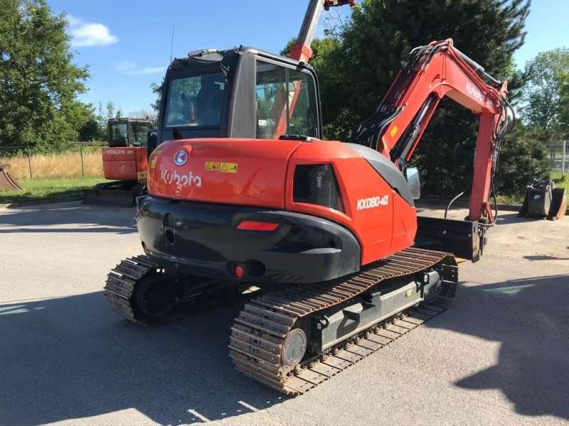 Kubota KX080-4 - Mini bager: slika 3 Kubota KX080-4 - Mini bager: slika 3