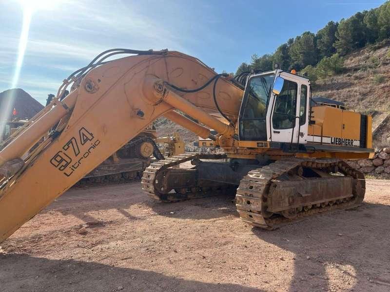 Liebherr R974B Litronic - Bager goseničar: slika 1 Liebherr R974B Litronic - Bager goseničar: slika 1