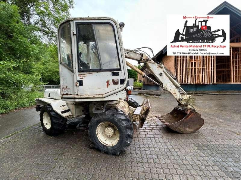 Mecalac 8CXI - Bager na kolesih: slika 1 Mecalac 8CXI - Bager na kolesih: slika 1
