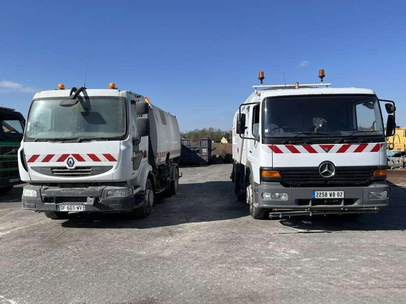 Renault 240DXI + MERCEDES 1517 - Vozilo za pometanje: slika 2 Renault 240DXI + MERCEDES 1517 - Vozilo za pometanje: slika 2