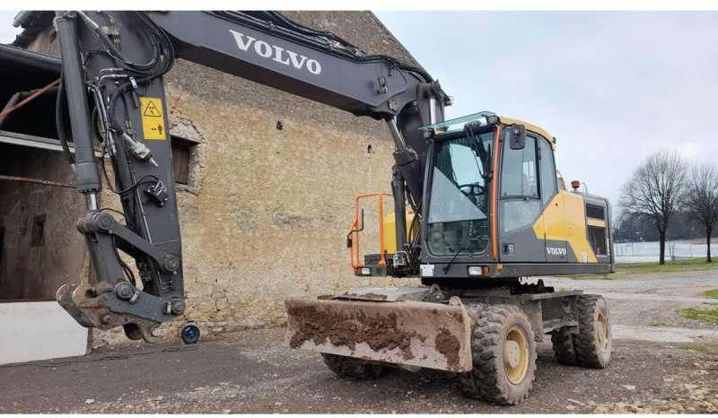 Volvo EW180E - Bager na kolesih: slika 1 Volvo EW180E - Bager na kolesih: slika 1