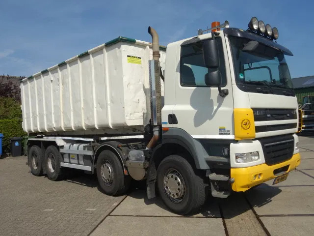 DAF CF 410 8X4 NCH CONTAINER SYSTEEM 32 TON 90 graden silo containers,25 CUB CONTAINER - Tovornjak - kabelski sistem: slika 2 DAF CF 410 8X4 NCH CONTAINER SYSTEEM 32 TON 90 graden silo containers,25 CUB CONTAINER - Tovornjak - kabelski sistem: slika 2