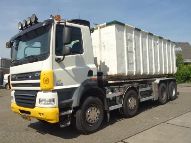 DAF CF 410 8X4 NCH CONTAINER SYSTEEM 32 TON 90 graden silo containers - Tovornjak - kabelski sistem: slika 3 DAF CF 410 8X4 NCH CONTAINER SYSTEEM 32 TON 90 graden silo containers - Tovornjak - kabelski sistem: slika 3