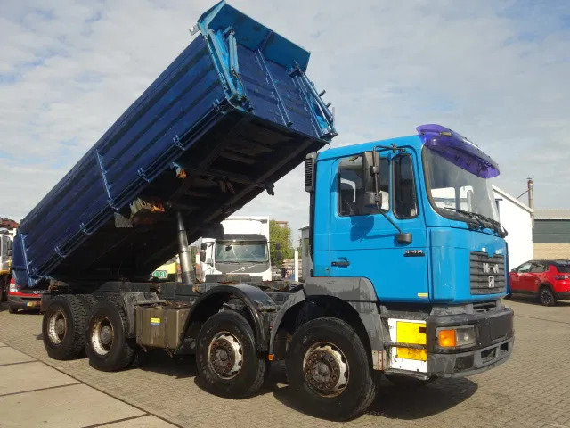 MAN 41-414 MEILLER KIPPER 8X4,MANUAL POMP - Tovornjak prekucnik: slika 1 MAN 41-414 MEILLER KIPPER 8X4,MANUAL POMP - Tovornjak prekucnik: slika 1