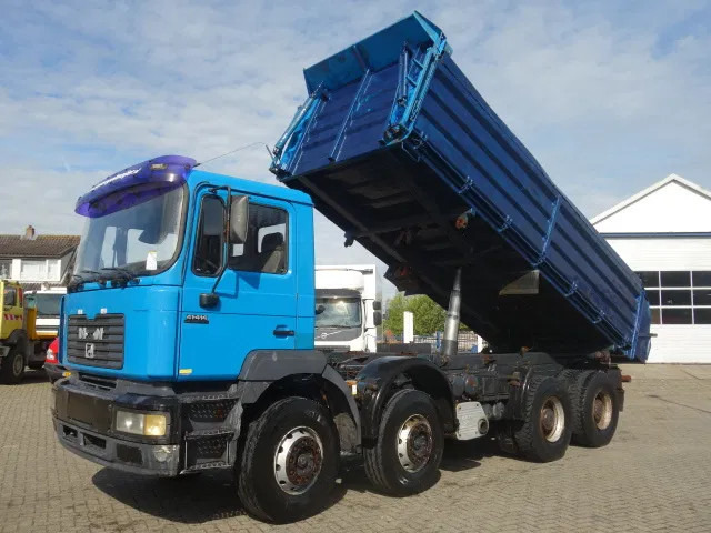 MAN 41-414 MEILLER KIPPER 8X4,MANUAL POMP - Tovornjak prekucnik: slika 2 MAN 41-414 MEILLER KIPPER 8X4,MANUAL POMP - Tovornjak prekucnik: slika 2