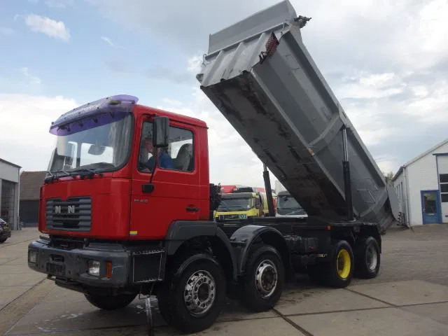 MAN FE 410 8x4 kipper,manual feulpomp,steel kipper - Tovornjak prekucnik: slika 1 MAN FE 410 8x4 kipper,manual feulpomp,steel kipper - Tovornjak prekucnik: slika 1