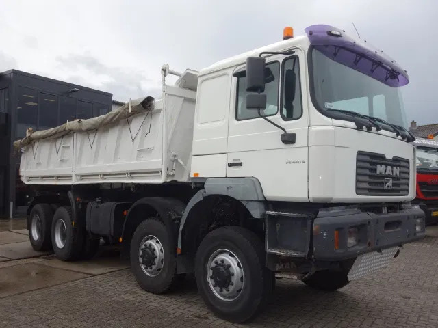 MAN FE410 PK 8X8 MEILLER KIPPER,MANUALFEULPUMP - Tovornjak prekucnik: slika 4 MAN FE410 PK 8X8 MEILLER KIPPER,MANUALFEULPUMP - Tovornjak prekucnik: slika 4