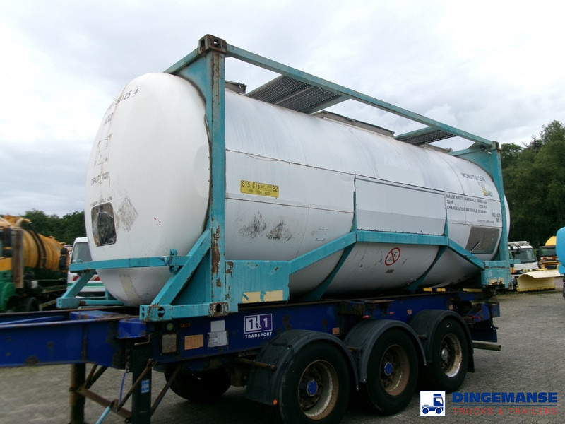 BSLT Chemical tank container inox L4BH / 20 ft / 30 m3 / IMO 1 - Rezervoar za skladiščenje: slika 1 BSLT Chemical tank container inox L4BH / 20 ft / 30 m3 / IMO 1 - Rezervoar za skladiščenje: slika 1