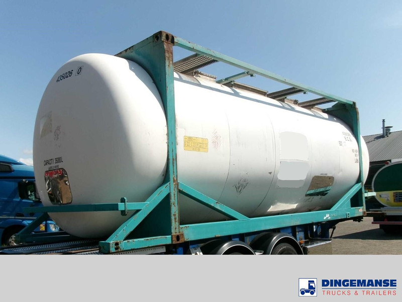 BSLT Chemical tank container inox L4BN / 20 ft / 35 m3 / IMO 4 - Rezervoar za skladiščenje: slika 3 BSLT Chemical tank container inox L4BN / 20 ft / 35 m3 / IMO 4 - Rezervoar za skladiščenje: slika 3