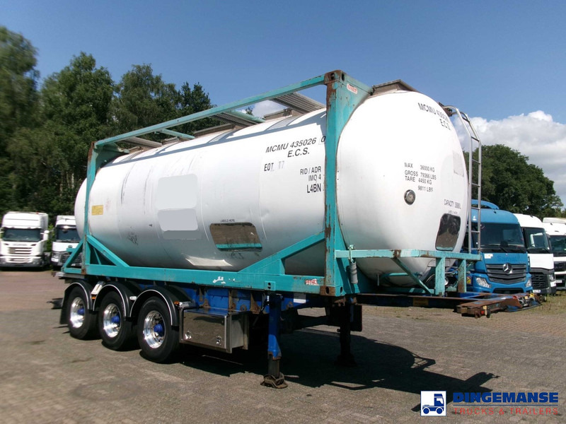 BSLT Chemical tank container inox L4BN / 20 ft / 35 m3 / IMO 4 - Rezervoar za skladiščenje: slika 2 BSLT Chemical tank container inox L4BN / 20 ft / 35 m3 / IMO 4 - Rezervoar za skladiščenje: slika 2