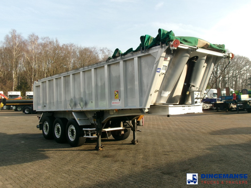 Benalu Tipper trailer alu 22 m3 + tarpaulin - Kiper polprikolica: slika 2 Benalu Tipper trailer alu 22 m3 + tarpaulin - Kiper polprikolica: slika 2
