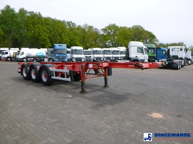 Burg 3-axle container chassis 20-30 ft - Kontejnerska polprikolica/ Polprikolica z zamenljivim tovoriščem: slika 2 Burg 3-axle container chassis 20-30 ft - Kontejnerska polprikolica/ Polprikolica z zamenljivim tovoriščem: slika 2