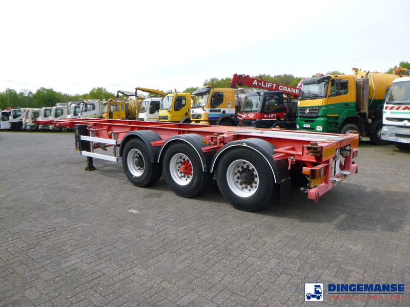 Burg 3-axle container chassis 20-30 ft - Kontejnerska polprikolica/ Polprikolica z zamenljivim tovoriščem: slika 3 Burg 3-axle container chassis 20-30 ft - Kontejnerska polprikolica/ Polprikolica z zamenljivim tovoriščem: slika 3