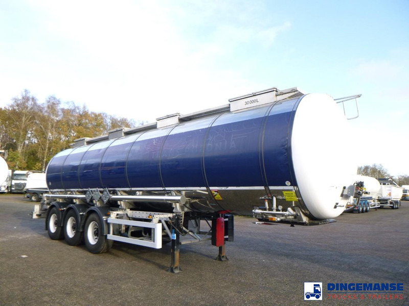 Burg Chemical tank inox L4BH 30 m3 / 1 comp - Polprikolica cisterna: slika 2 Burg Chemical tank inox L4BH 30 m3 / 1 comp - Polprikolica cisterna: slika 2