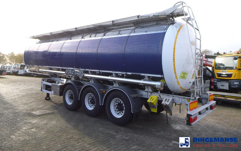 Burg Chemical tank inox L4BH 30 m3 / 1 comp - Polprikolica cisterna: slika 3 Burg Chemical tank inox L4BH 30 m3 / 1 comp - Polprikolica cisterna: slika 3