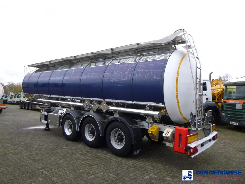 Burg Chemical tank inox L4BH 30 m3 / 1 comp - Polprikolica cisterna: slika 3 Burg Chemical tank inox L4BH 30 m3 / 1 comp - Polprikolica cisterna: slika 3
