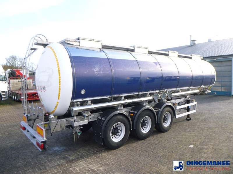 Burg Chemical tank inox L4BH 30 m3 / 1 comp - Polprikolica cisterna: slika 4 Burg Chemical tank inox L4BH 30 m3 / 1 comp - Polprikolica cisterna: slika 4