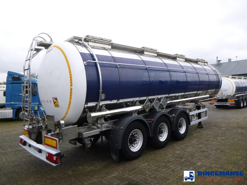 Burg Chemical tank inox L4BH 30 m3 / 1 comp - Polprikolica cisterna: slika 4 Burg Chemical tank inox L4BH 30 m3 / 1 comp - Polprikolica cisterna: slika 4
