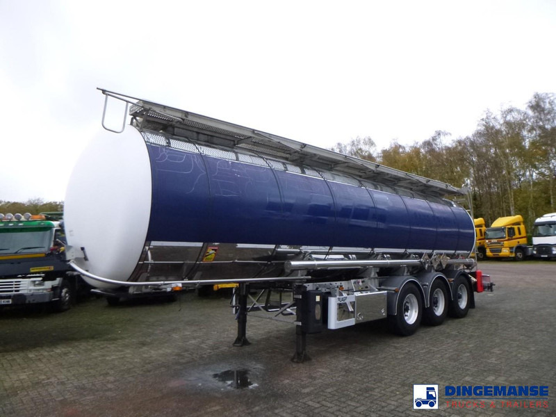 Burg Chemical tank inox L4BH 30 m3 / 1 comp - Polprikolica cisterna: slika 1 Burg Chemical tank inox L4BH 30 m3 / 1 comp - Polprikolica cisterna: slika 1