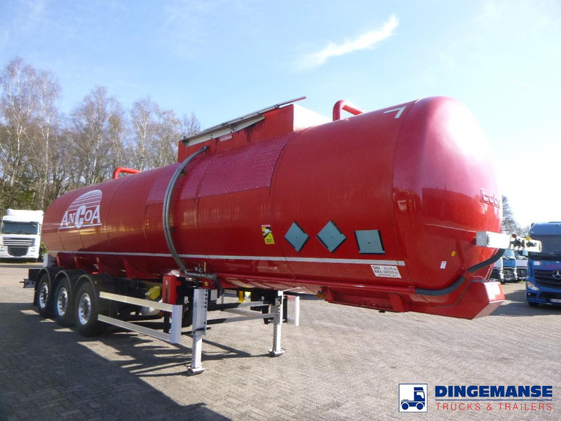 COBO Bitumen tank inox 34 m3 / 1 comp - Polprikolica cisterna: slika 2 COBO Bitumen tank inox 34 m3 / 1 comp - Polprikolica cisterna: slika 2