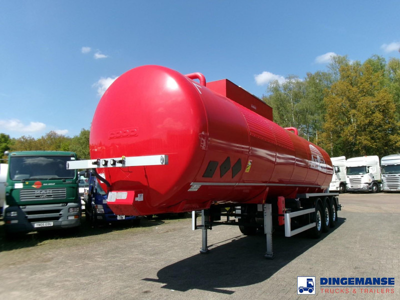COBO Bitumen tank inox 34 m3 / 1 comp - Polprikolica cisterna: slika 1 COBO Bitumen tank inox 34 m3 / 1 comp - Polprikolica cisterna: slika 1