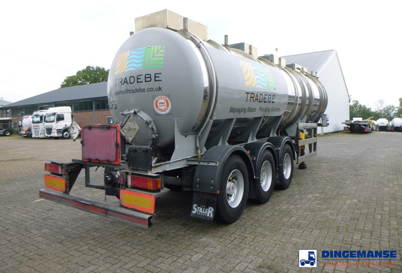 Clayton Chemical tank inox 30 m3 / 1 comp - Polprikolica cisterna: slika 3 Clayton Chemical tank inox 30 m3 / 1 comp - Polprikolica cisterna: slika 3