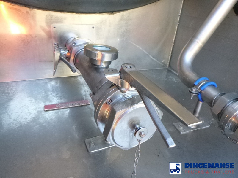 Polprikolica cisterna Clayton Food tank inox 30 m3 / 1 comp: slika 8