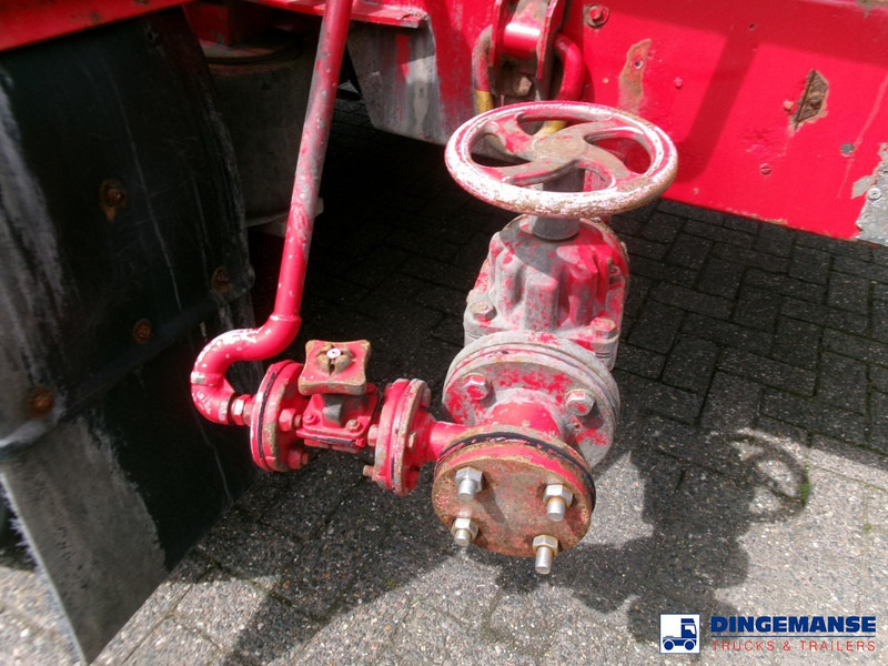 Polprikolica cisterna Crane Fruehauf Chemical ACID tank inox 30 m3 / 1 comp: slika 9