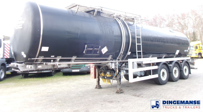 Crossland Bitumen tank inox 33 m3 / 1 comp + compressor + steam heating - Polprikolica cisterna: slika 1 Crossland Bitumen tank inox 33 m3 / 1 comp + compressor + steam heating - Polprikolica cisterna: slika 1