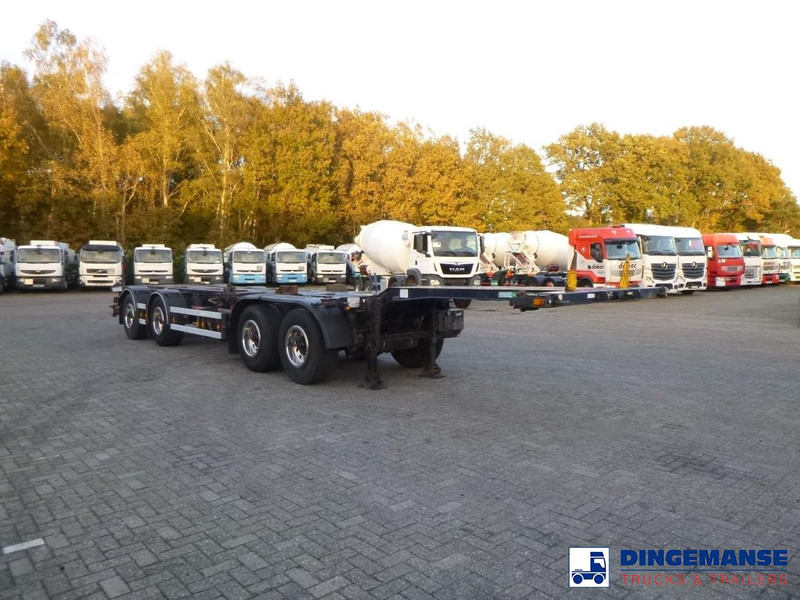 D-Tec 4-axle container combi trailer (2 + 2 axles) - Kontejnerska polprikolica/ Polprikolica z zamenljivim tovoriščem: slika 2 D-Tec 4-axle container combi trailer (2 + 2 axles) - Kontejnerska polprikolica/ Polprikolica z zamenljivim tovoriščem: slika 2
