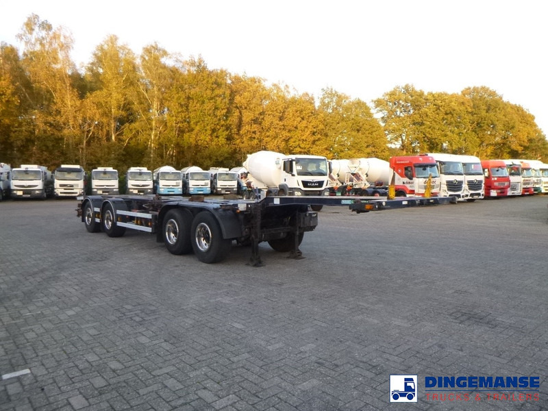 D-Tec 4-axle container combi trailer (2 + 2 axles) - Kontejnerski tovornjak/ Tovornjak z zamenljivim tovoriščem: slika 2 D-Tec 4-axle container combi trailer (2 + 2 axles) - Kontejnerski tovornjak/ Tovornjak z zamenljivim tovoriščem: slika 2