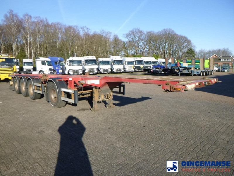 D-Tec 4-axle container combi trailer (3 + 1 axles) 20-30-40-45 ft - Kontejnerska polprikolica/ Polprikolica z zamenljivim tovoriščem: slika 2 D-Tec 4-axle container combi trailer (3 + 1 axles) 20-30-40-45 ft - Kontejnerska polprikolica/ Polprikolica z zamenljivim tovoriščem: slika 2