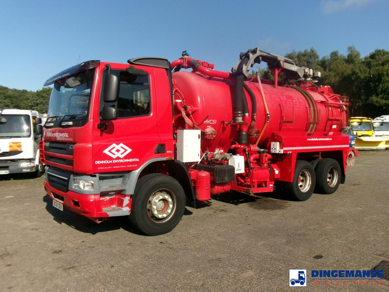 DAF CF 75.310 6x4 RHD Whale vacuum tank 11.8 m3 / 2 comp - Vakuumski tovornjak: slika 1 DAF CF 75.310 6x4 RHD Whale vacuum tank 11.8 m3 / 2 comp - Vakuumski tovornjak: slika 1