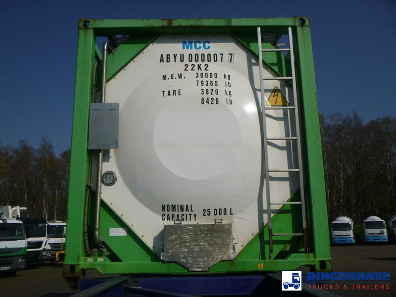 Danteco Food tank container inox 20 ft / 25 m3 / 1 comp - Rezervoar za skladiščenje: slika 5 Danteco Food tank container inox 20 ft / 25 m3 / 1 comp - Rezervoar za skladiščenje: slika 5